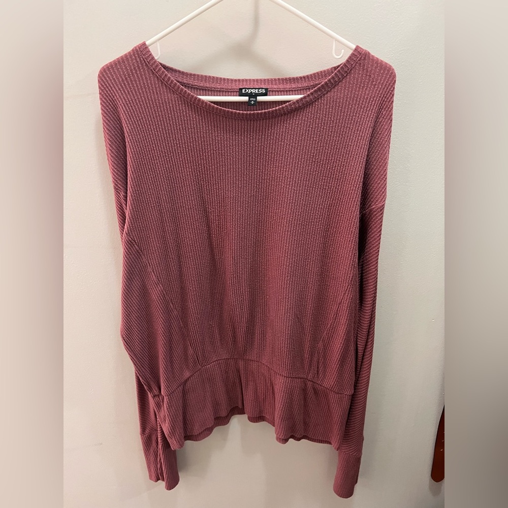 Try comfortable sweater! Fits more like medium
